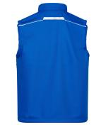 Unisex Workwear Softshell Vest - COLOR - Royal/white 8529