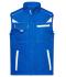 Unisex Workwear Softshell Vest - COLOR - Royal/white 8529