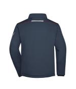 Unisex Workwear Softshell Padded Jacket - COLOR - Carbon/red 8530