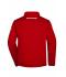 Unisex Workwear Softshell Padded Jacket - COLOR - Red/navy 8530
