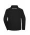 Unisex Workwear Softshell Padded Jacket - COLOR - Black/lime-green 8530