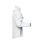Unisex Workwear Softshell Padded Jacket - COLOR - White/royal 8530