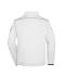 Unisex Workwear Softshell Padded Jacket - COLOR - White/royal 8530