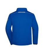 Unisex Workwear Softshell Padded Jacket - COLOR - Royal/white 8530