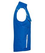 Unisex Workwear Softshell Padded Vest - COLOR - Royal/white 8531