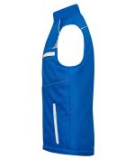 Unisex Workwear Softshell Padded Vest - COLOR - Royal/white 8531