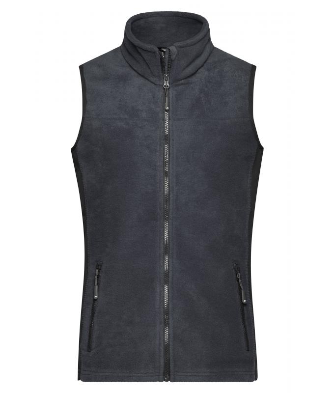 Ladies Ladies' Workwear Fleece Vest - STRONG - Carbon/black 8502