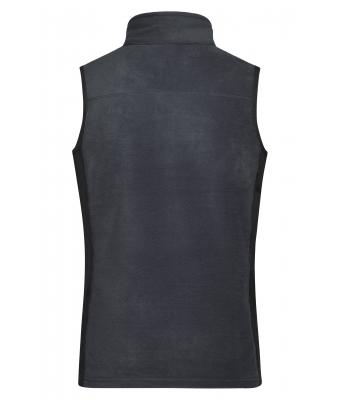 Damen Ladies' Workwear Fleece Vest - STRONG - Carbon/black 8502