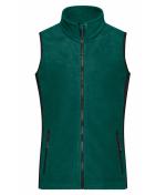 Damen Ladies' Workwear Fleece Vest - STRONG - Dark-green/black 8502