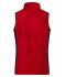 Damen Ladies' Workwear Fleece Vest - STRONG - Red/black 8502