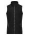 Damen Ladies' Workwear Fleece Vest - STRONG - Black/carbon 8502