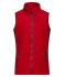 Damen Ladies' Workwear Fleece Vest - STRONG - Red/black 8502