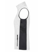Damen Ladies' Workwear Fleece Vest - STRONG - White/carbon 8502