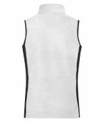 Damen Ladies' Workwear Fleece Vest - STRONG - White/carbon 8502