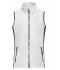 Damen Ladies' Workwear Fleece Vest - STRONG - White/carbon 8502
