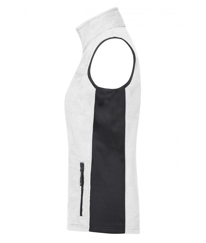 Ladies Ladies' Workwear Fleece Vest - STRONG - White/carbon 8502