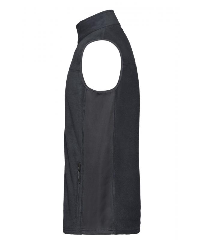 Unisex Workwear Fleece Vest - STRONG - Carbon/black 8503