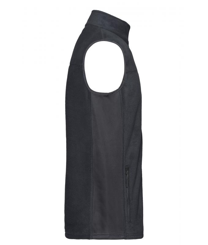 Unisex Workwear Fleece Vest - STRONG - Carbon/black 8503