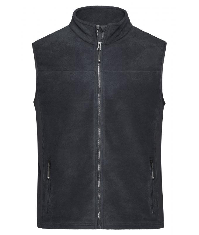 Unisex Workwear Fleece Vest - STRONG - Carbon/black 8503