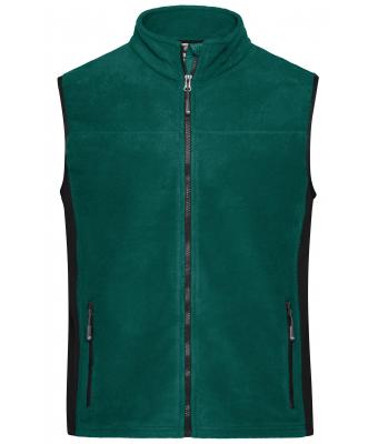 Herren Workwear Fleece Vest - STRONG - Dark-green/black 8503