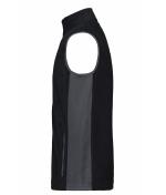 Unisex Workwear Fleece Vest - STRONG - Black/carbon 8503