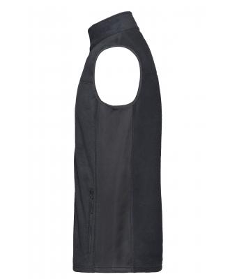 Unisex Workwear Fleece Vest - STRONG - Carbon/black 8503