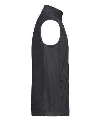 Unisex Workwear Fleece Vest - STRONG - Carbon/black 8503