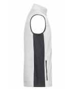 Unisex Workwear Fleece Vest - STRONG - White/carbon 8503
