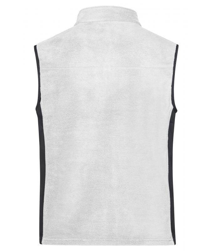 Unisex Workwear Fleece Vest - STRONG - White/carbon 8503