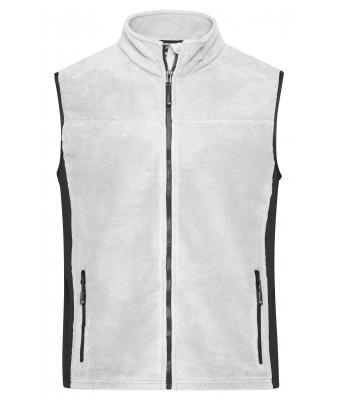 Unisex Workwear Fleece Vest - STRONG - White/carbon 8503