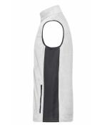 Unisex Workwear Fleece Vest - STRONG - White/carbon 8503