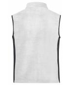 Unisex Workwear Fleece Vest - STRONG - White/carbon 8503