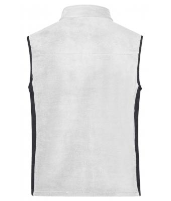 Unisex Workwear Fleece Vest - STRONG - White/carbon 8503