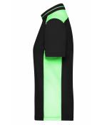 Ladies Ladies' Workwear Polo - COLOR - Black/lime-green 8532