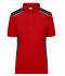 Ladies Ladies' Workwear Polo - COLOR - Red/navy 8532