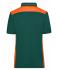 Ladies Ladies' Workwear Polo - COLOR - Dark-green/orange 8532