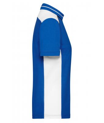 Damen Ladies' Workwear Polo - COLOR - Royal/white 8532