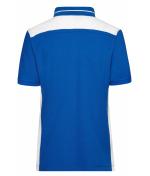 Damen Ladies' Workwear Polo - COLOR - Royal/white 8532