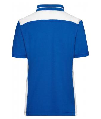 Damen Ladies' Workwear Polo - COLOR - Royal/white 8532