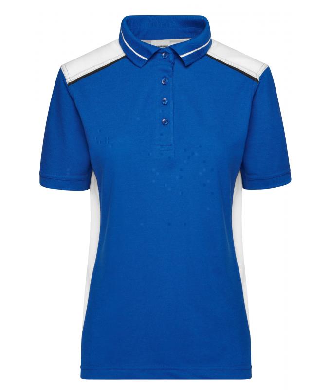Damen Ladies' Workwear Polo - COLOR - Royal/white 8532