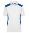 Damen Ladies' Workwear Polo - COLOR - White/royal 8532