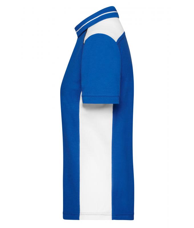 Ladies Ladies' Workwear Polo - COLOR - Royal/white 8532