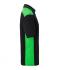 Men Men's Workwear Polo - COLOR - Black/lime-green 8533