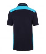 Herren Men's Workwear Polo - COLOR - Navy/turquoise 8533