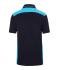Herren Men's Workwear Polo - COLOR - Navy/turquoise 8533