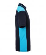 Herren Men's Workwear Polo - COLOR - Navy/turquoise 8533