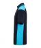 Herren Men's Workwear Polo - COLOR - Navy/turquoise 8533
