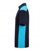Men Men's Workwear Polo - COLOR - Navy/turquoise 8533