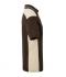 Men Men's Workwear Polo - COLOR - Brown/stone 8533