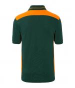 Men Men's Workwear Polo - COLOR - Dark-green/orange 8533